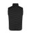 Bodywarmer med stretch, svart